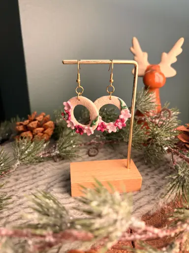 Couronne fleurie 🌸 🍃 